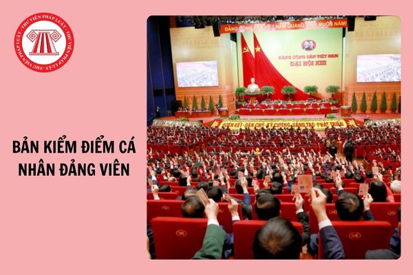 Bản kiểm điểm cá nhân đảng viên cuối năm 2024 Mẫu 2A dành cho đối tượng nào?