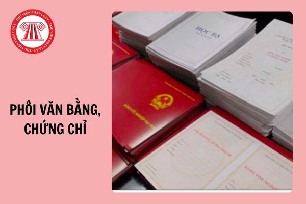 Mẫu phiếu đề nghị cấp phôi văn bằng, chứng chỉ của BGDĐT mới nhất 2024?