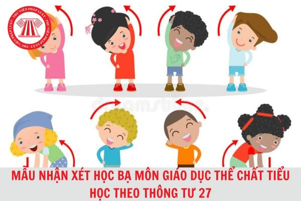 Tải mẫu nhận xét học bạ môn Giáo dục thể chất tiểu học theo Thông tư 27?