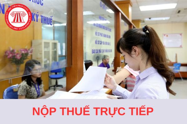 Khi nộp tiền thuế trực tiếp bằng tiền mặt, ngày đã nộp thuế được xác định là ngày nào?