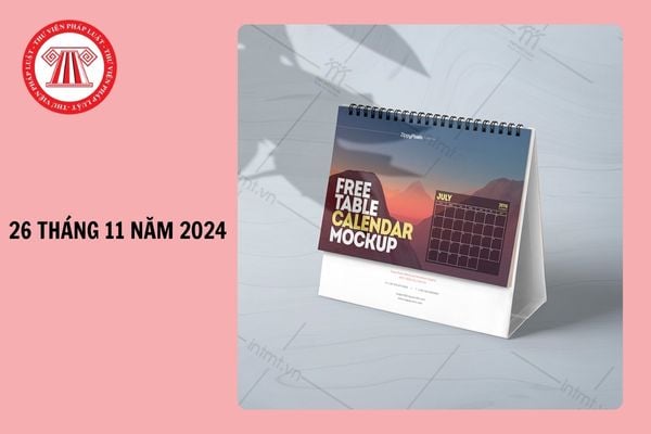 26 tháng 11 năm 2024 là ngày mấy âm lịch? Hướng dẫn tính số ngày nghỉ hằng năm của NLĐ làm việc chưa đủ 12 tháng?