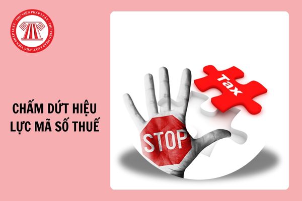 Mẫu thông báo về việc yêu cầu người nộp thuế nộp hồ sơ chấm dứt hiệu lực mã số thuế 2024?