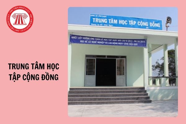 Từ 20/11/2024, trung tâm học tập cộng đồng bị đình chỉ hoạt động khi nào?