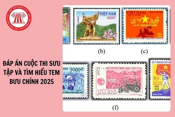 Đáp án Cuộc thi Sưu tập và tìm hiểu tem Bưu chính năm 2025?