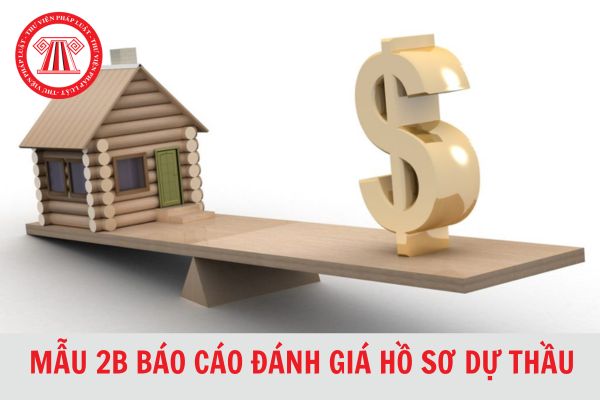 Mẫu 2B Báo cáo đánh giá hồ sơ dự thầu theo Thông tư 07 mới nhất 2024?