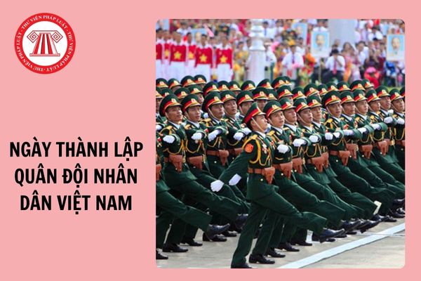 Năm 2024, kỷ niệm bao nhiêu năm Ngày thành lập Quân đội nhân dân Việt Nam (22/12)?