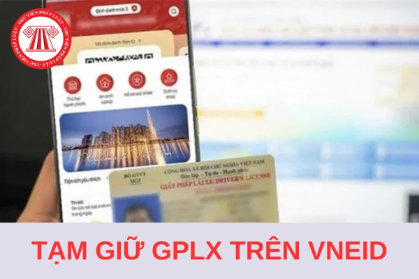 Làm thế nào để xem giấy phép lái xe bị tạm giữ trên VneID 2024? Hướng dẫn cách xem?