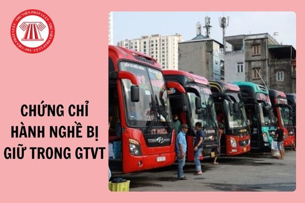 Mẫu biên bản trả lại giấy phép, chứng chỉ hành nghề bị giữ trong ngành GTVT 2024?