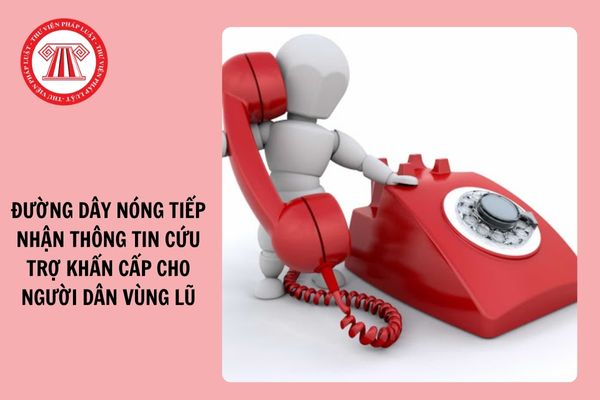 Đường dây nóng tiếp nhận thông tin cứu trợ khẩn cấp cho người dân vùng lũ?