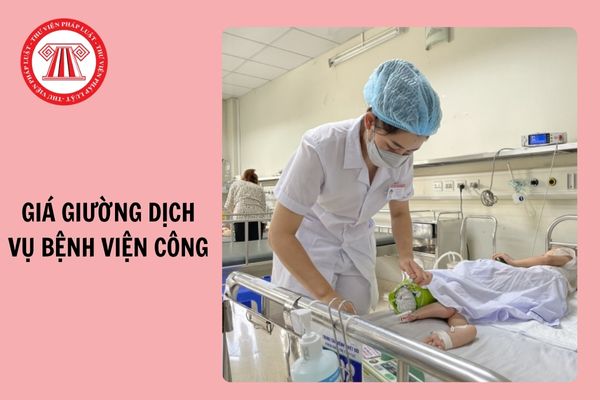 Năm 2024, giá giường dịch vụ bệnh viện công cao nhất là bao nhiêu tiền/giường?