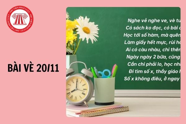 Bài vè về thầy cô nhân ngày Nhà giáo Việt Nam 20 11 ý nghĩa, hay nhất 2024?