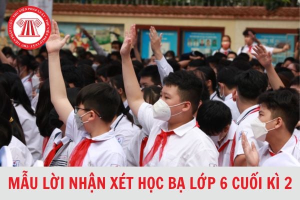 Mẫu lời nhận xét học bạ lớp 6 cuối kì 2 theo Thông tư 22 chi tiết, mới nhất 2024? 