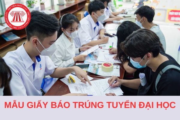 Mẫu giấy báo trúng tuyển đại học thông dụng, mới nhất 2024?