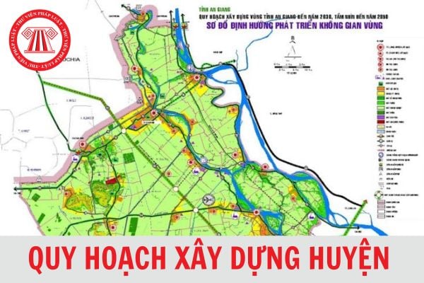 Hướng dẫn trình tự lập đồ án quy hoạch xây dựng huyện theo Tiêu chuẩn quốc gia TCVN 4418:1987?