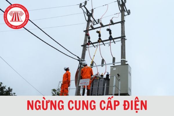 Bên bán điện có phải thông báo cho người mua điện về việc cúp điện hay không?