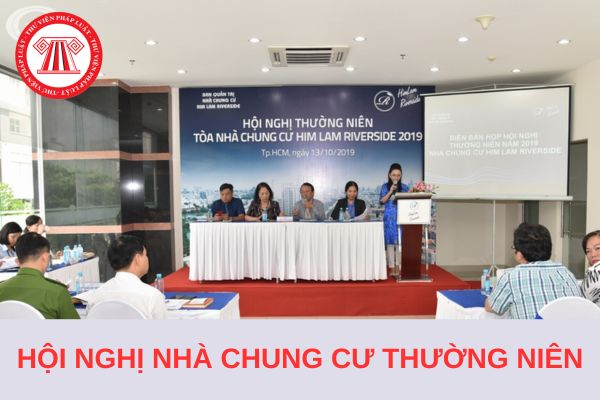 Năm 2024, hội nghị nhà chung cư thường niên được tổ chức bao lâu một lần?