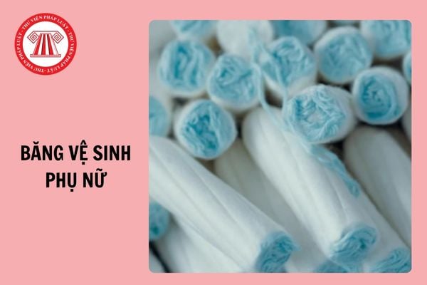 Băng vệ sinh phụ nữ có mấy loại? Cấu tạo của băng vệ sinh theo TCVN 10585:2014?