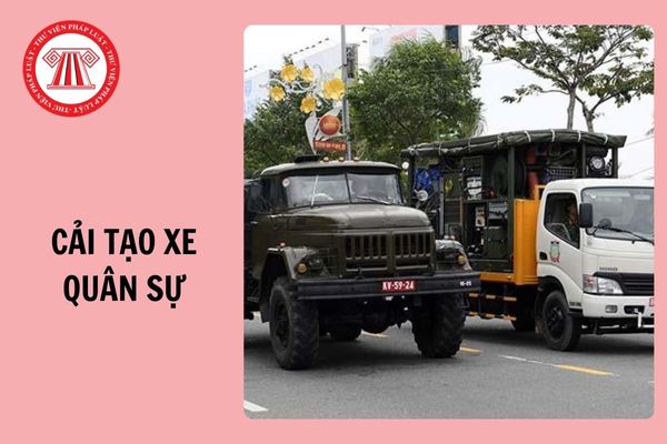 Mẫu Tờ trình đề nghị cấp phép cải tạo xe quân sự của đơn vị trực thuộc BQP từ 1/1/2025?