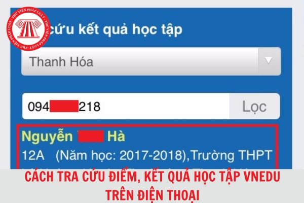 Hướng dẫn cách tra cứu điểm, kết quả học tập vnEdu.vn trên điện thoại nhanh nhất?