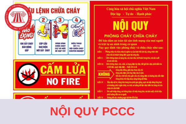 Tải Nội quy phòng cháy và chữa cháy file Word 2024 theo Quyết định 1461?