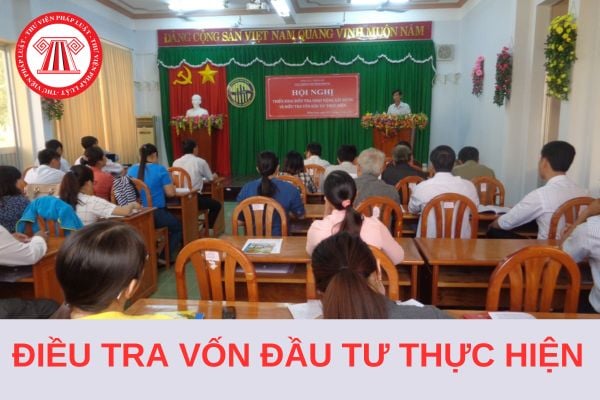 Chi tiết kế hoạch thời gian điều tra vốn đầu tư thực hiện 2024?