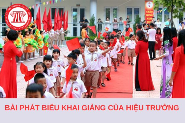 Mẫu Bài phát biểu khai giảng của Hiệu trưởng trường THCS, THPT năm học 2024-2025?