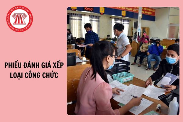 Tải phiếu đánh giá xếp loại công chức Bộ GDĐT theo Quyết định 3086?