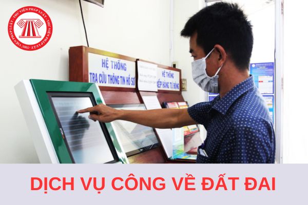 05 khoản thu từ dịch vụ công về đất đai theo Luật Đất đai 2024?