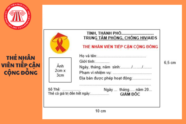 Thẻ nhân viên tiếp cận cộng đồng trong dự phòng lây nhiễm HIV bị thu hồi trong trường hợp nào?