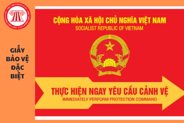 Giấy bảo vệ đặc biệt bị thu hồi trong các trường hợp nào?