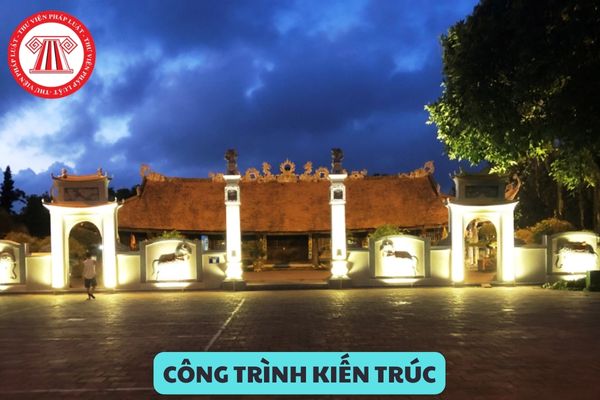 Công trình kiến trúc được xếp hạng di tích quốc gia đặc biệt là công trình gì?