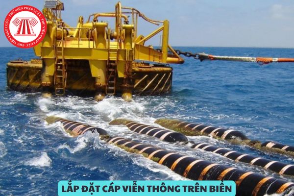 Điều kiện cấp giấy phép lắp đặt cáp viễn thông trên biển viễn thông là gì?