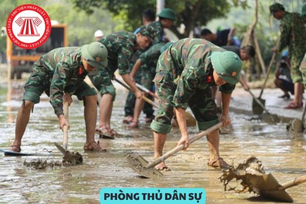 Việc chỉ huy các lực lượng phòng thủ dân sự do cơ quan nào quyết định?