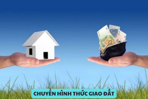 Mẫu đơn đề nghị chuyển hình thức giao đất/cho thuê đất mới nhất năm 2024?