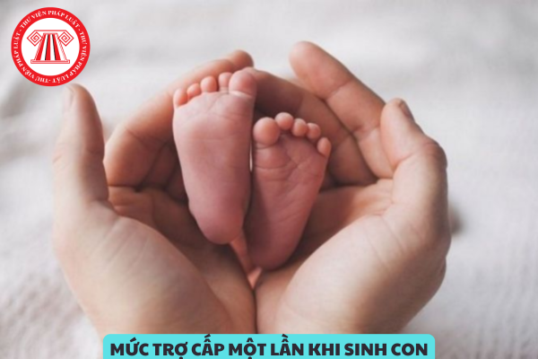 Mức trợ cấp một lần khi sinh con từ ngày 01/07/2025 là bao nhiêu?