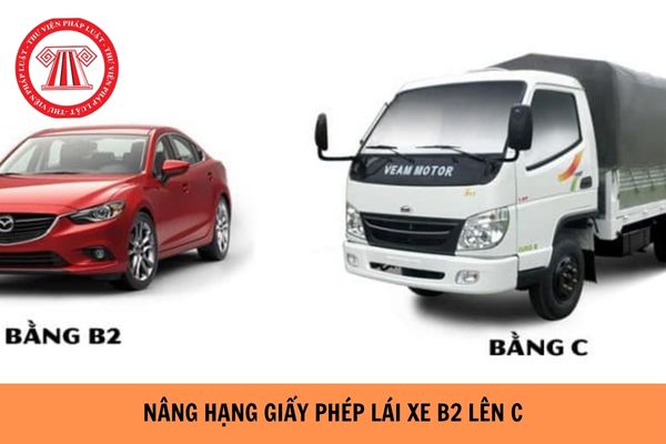 Thời gian đào tạo nâng hạng giấy phép lái xe từ B2 lên C mất bao lâu?