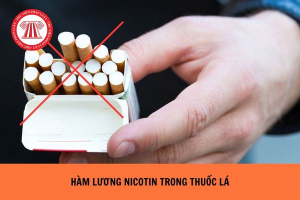 Hàm lượng Nicotin tối đa trong một điếu thuốc lá là bao nhiêu?
