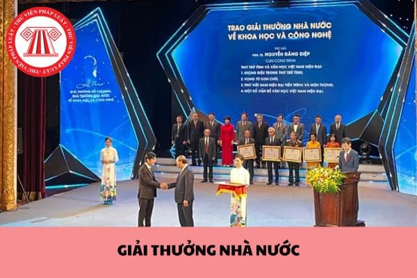 Năm 2024, tiêu chuẩn xét tặng Giải thưởng Nhà nước đối với công trình nghiên cứu khoa học là gì?