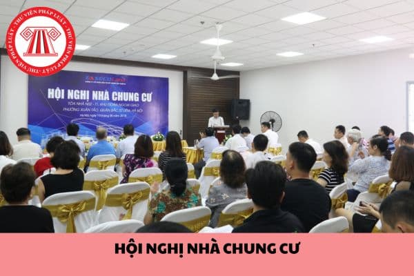 Hội nghị nhà chung cư lần đầu được tổ chức khi nào?