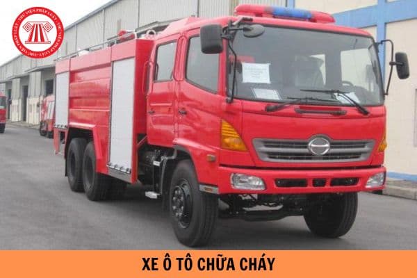 Yêu cầu bậc lên xuống đối với xe ô tô chữa cháy như thế nào theo TCVN 13316-1:2021?