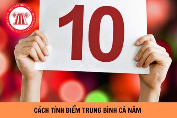 Cách tính điểm trung bình cả năm cụ thể, chính xác nhất năm 2024?