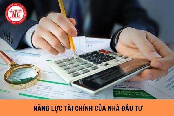 Tài liệu chứng minh năng lực tài chính của nhà đầu tư khi đề nghị chấp thuận chủ trương đầu tư gồm những gì?