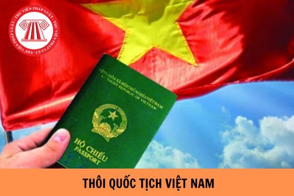 Có các căn cứ nào để thôi quốc tịch Việt Nam? Trình tự, thủ tục giải quyết hồ sơ xin thôi quốc tịch Việt Nam như thế nào?