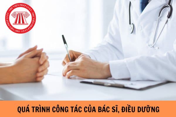 Mẫu đơn xác nhận quá trình công tác của bác sĩ, điều dưỡng?