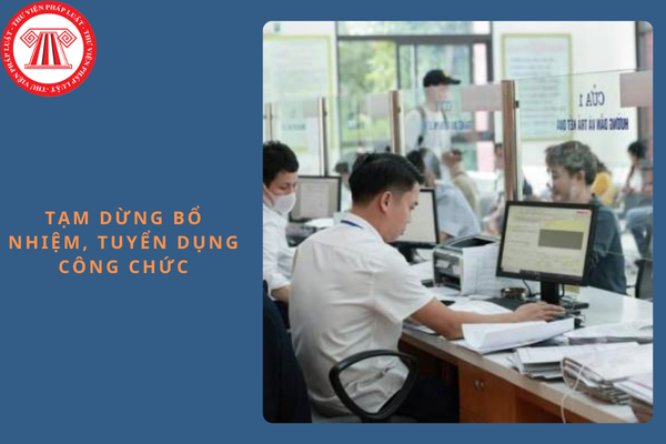 Tạm dừng bổ nhiệm, tuyển dụng công chức đến bao giờ?