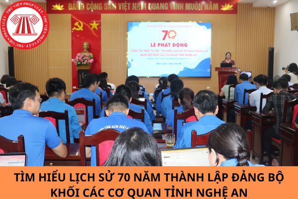 Đáp án tuần 1 Cuộc thi trực tuyến Tìm hiểu lịch sử 70 năm thành lập Đảng bộ Khối các cơ quan tỉnh Nghệ An năm 2024?