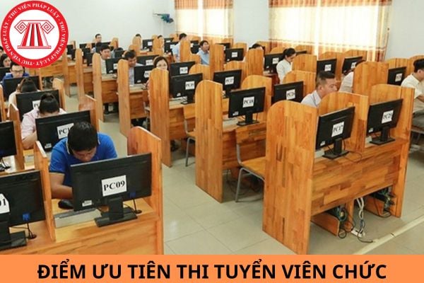 Thi công chức có được cộng điểm ưu tiên khi có ba là thương binh đã mất không?