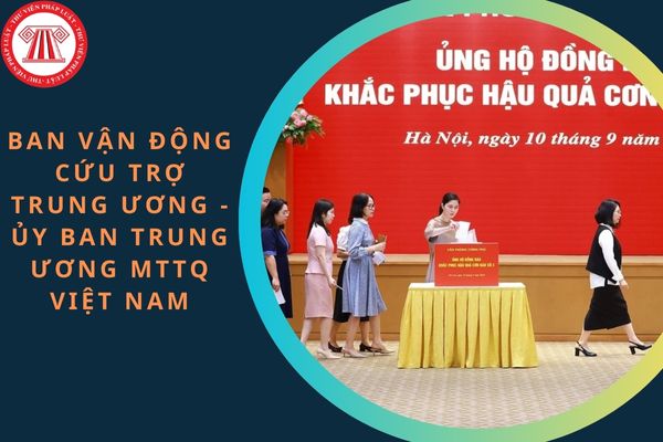 Ban Vận động cứu trợ Trung ương hỗ trợ các tỉnh thành bị thiệt hại bởi cơn bão số 3 gây ra đợt 2?