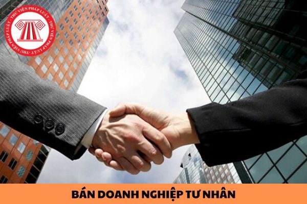 Có thể bán doanh nghiệp tư nhân không? Hồ sơ thay đổi chủ doanh nghiệp tư nhân khi mua bán doanh nghiệp tư nhân năm 2024?