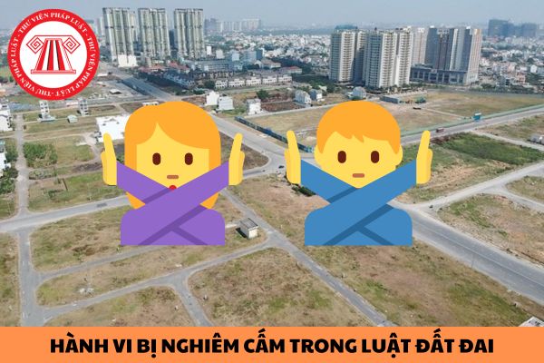 11 hành vi bị nghiêm cấm trong Luật Đất đai 2024? 